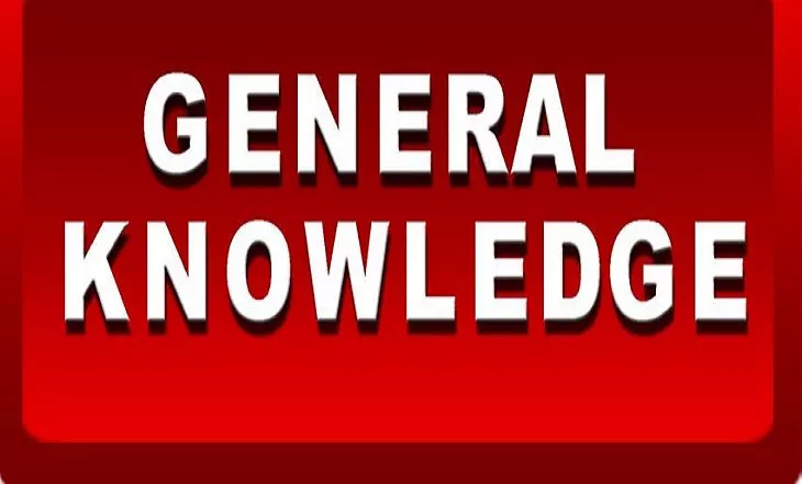 General knowledge questions and answers for competitive exams