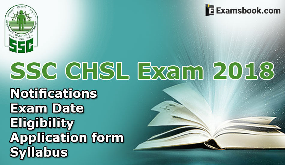 SSC CHSL Exam 2018