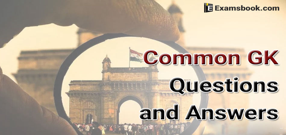 common gk questions and answers