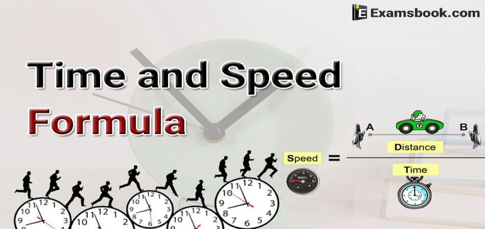time and speed formula