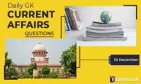 10 dec Daily GK Current Affairs Questions