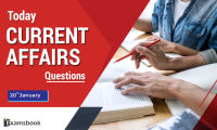 20 jan Today Current Affairs Questions
