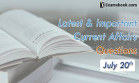 Latest-and-Important-Current-Affairs-Questions-July-20th