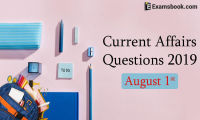 Current-Affairs-Questions-2019-August-1st