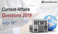 Current-Affairs-Questions-2019-July-16th