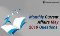 Monthly-Current-Affairs-Questions-May-2019