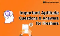 general aptitude questions for freshers 