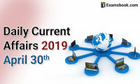 Daily-GK-Current-Affairs-2019-April-30th