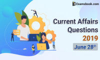 Current-Affairs-Questions-2019-June-28th