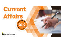 Current Affairs 2019