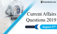 Current-Affairs-Questions-2019-August-27th