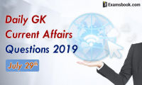 Daily-GK-Current-Affairs-Questions-2019-July-29th