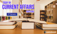 17 jan Today GK Current Affairs Questions