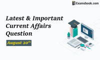 Latest-and-Important-Current-AffairsQuestion-August-20th