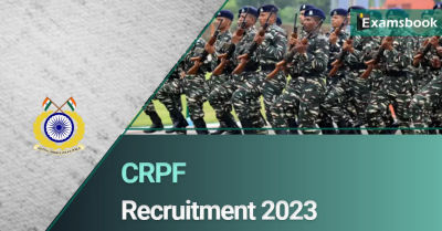 CRPF Recruitment 2023