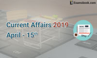 Current-Affairs-2019-April-15th