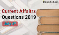 Current-Affairs-Questions-2019-July-4th