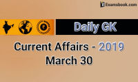 Daily-GK-Current-Affairs-2019-March-30