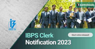 IBPS Clerk Notification 2023