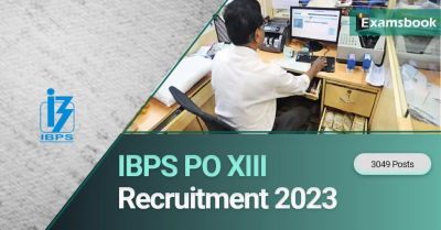 IBPS PO XIII Recruitment 2023