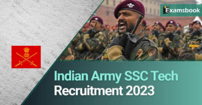 Indian Army SSC Tech Recruitment 2023