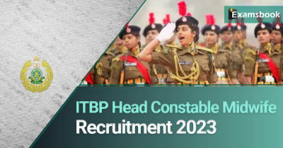 ITBP Head Constable Midwife Recruitment 2023