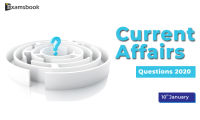 Current-Affair-Questions-2019-Jan-10th