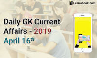 daily gk current affairs 2019 april 16
