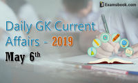 daily gk current affairs 2019 may 06