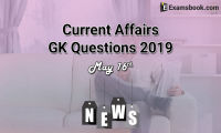 Current-Affairs-GK-Questions-2019-May-16th