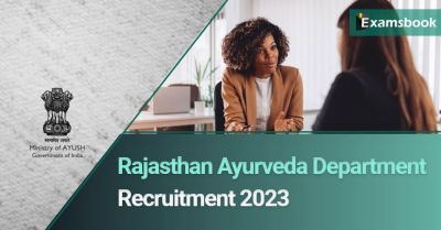 Rajasthan Ayurveda Department Recruitment 2023