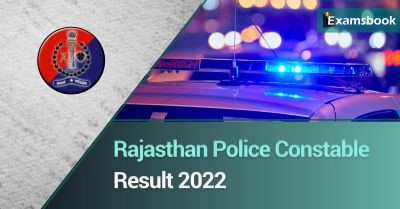 Rajasthan Police Constable Result 2022