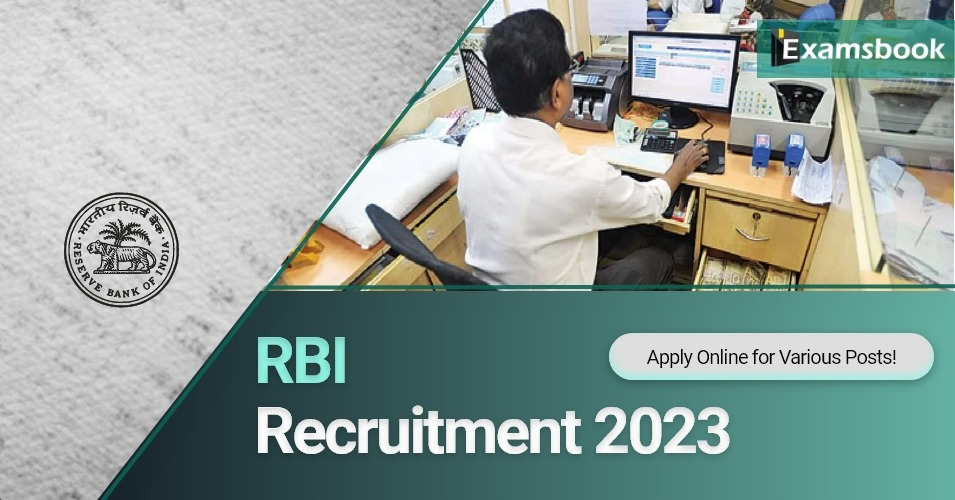 RBI Recruitment 2023