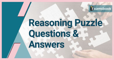 Reasoning Puzzle questions