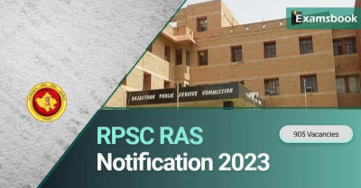 RPSC RAS Notification 2023