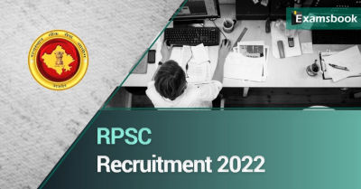 RPSC Recruitment 2022