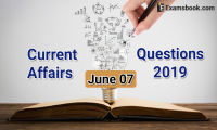 Current-Affairs-Questions-2019-June-07