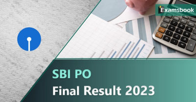 SBI PO Final Result 2023