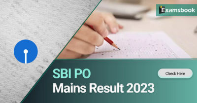 SBI PO Mains Result 2023