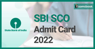 SBI SCO Admit Card 2022 - Interview Call Letter
