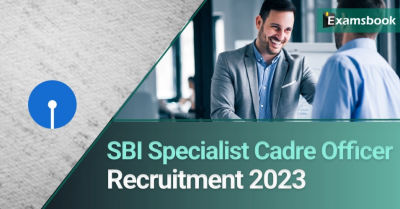 SBI Specialist Cadre Officer Recruitment 2023