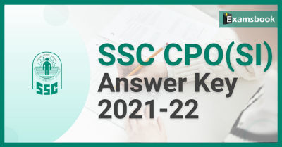SSC CPO(SI) Answer Key 2021-22: Paper-II Final Answer Key Out! 