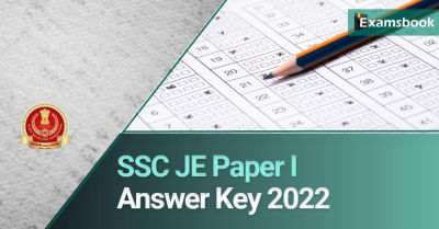 SSC JE Paper 1 Answer Key 2022