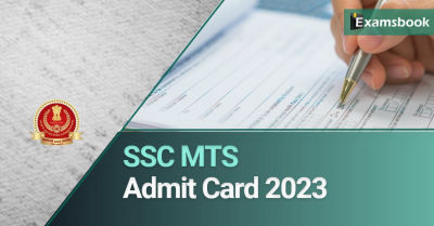 SSC MTS Admit Card 2023